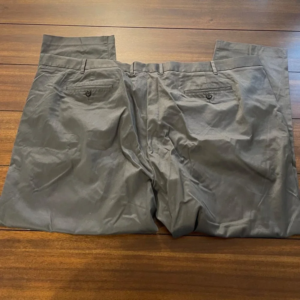 Bonobos Men's Friday Slate Grey Straight Fit Weekday Warrior Pants Size 54x32